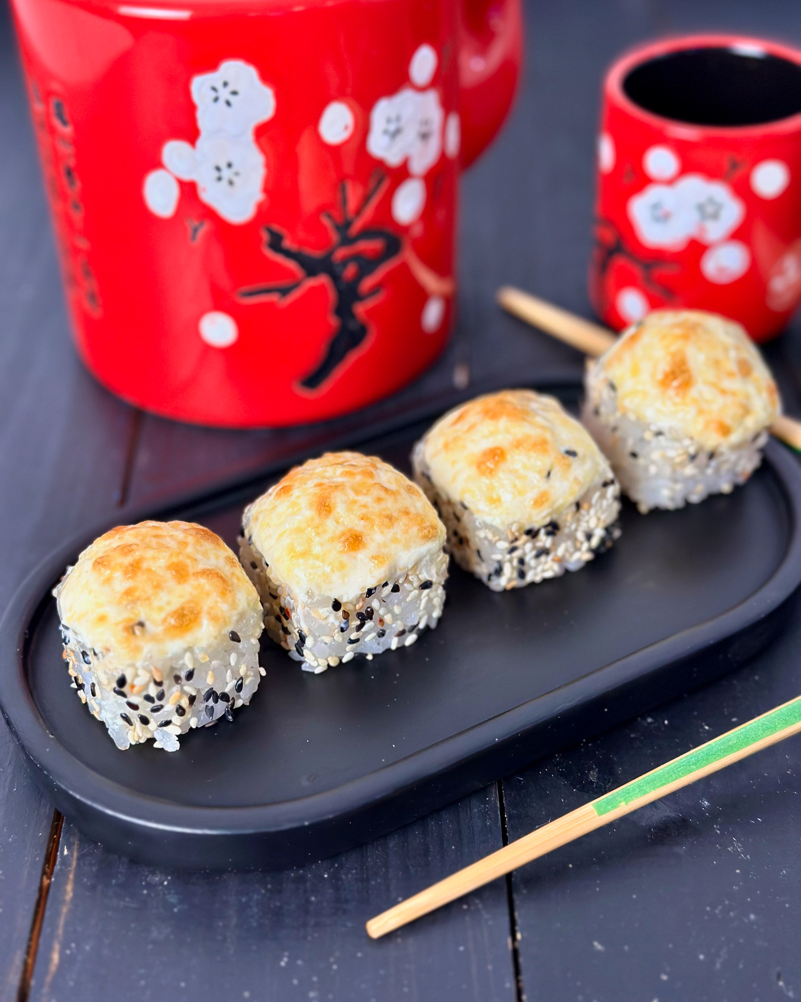 Запеченный с курицей