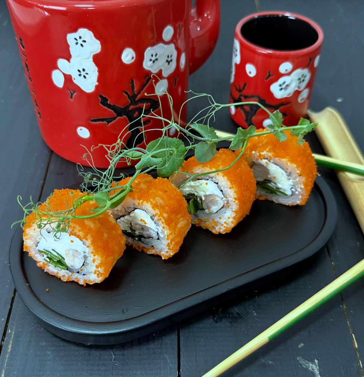 Калифорния с креветкой